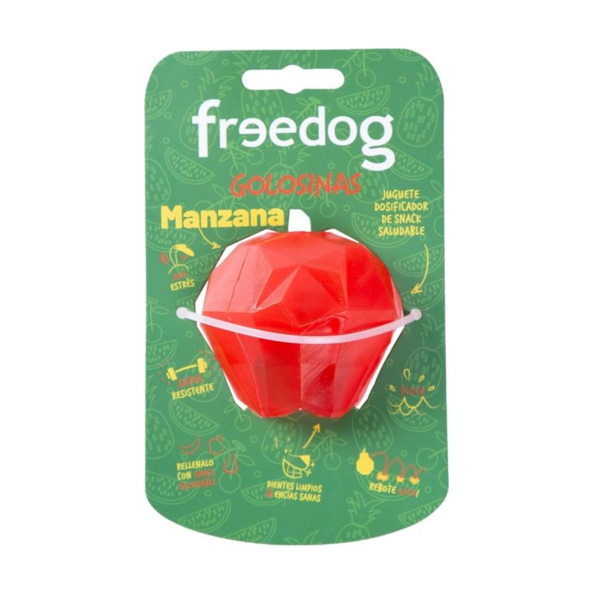 FREEDOG Pomme – Jouet distributeur de friandises pour chien – photo 2
