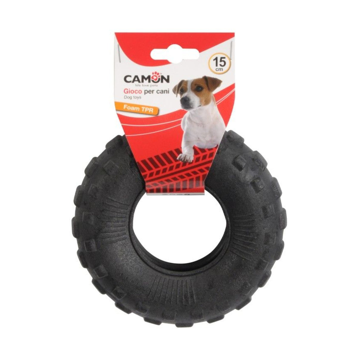 CAMON Pneu Dog Go – Jouet en mousse TPR pour chien – photo 1