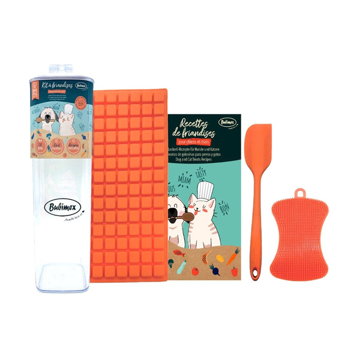 BUBIMEX BubiChef – Kit de préparation de friandises maison forme carrée – photo 1
