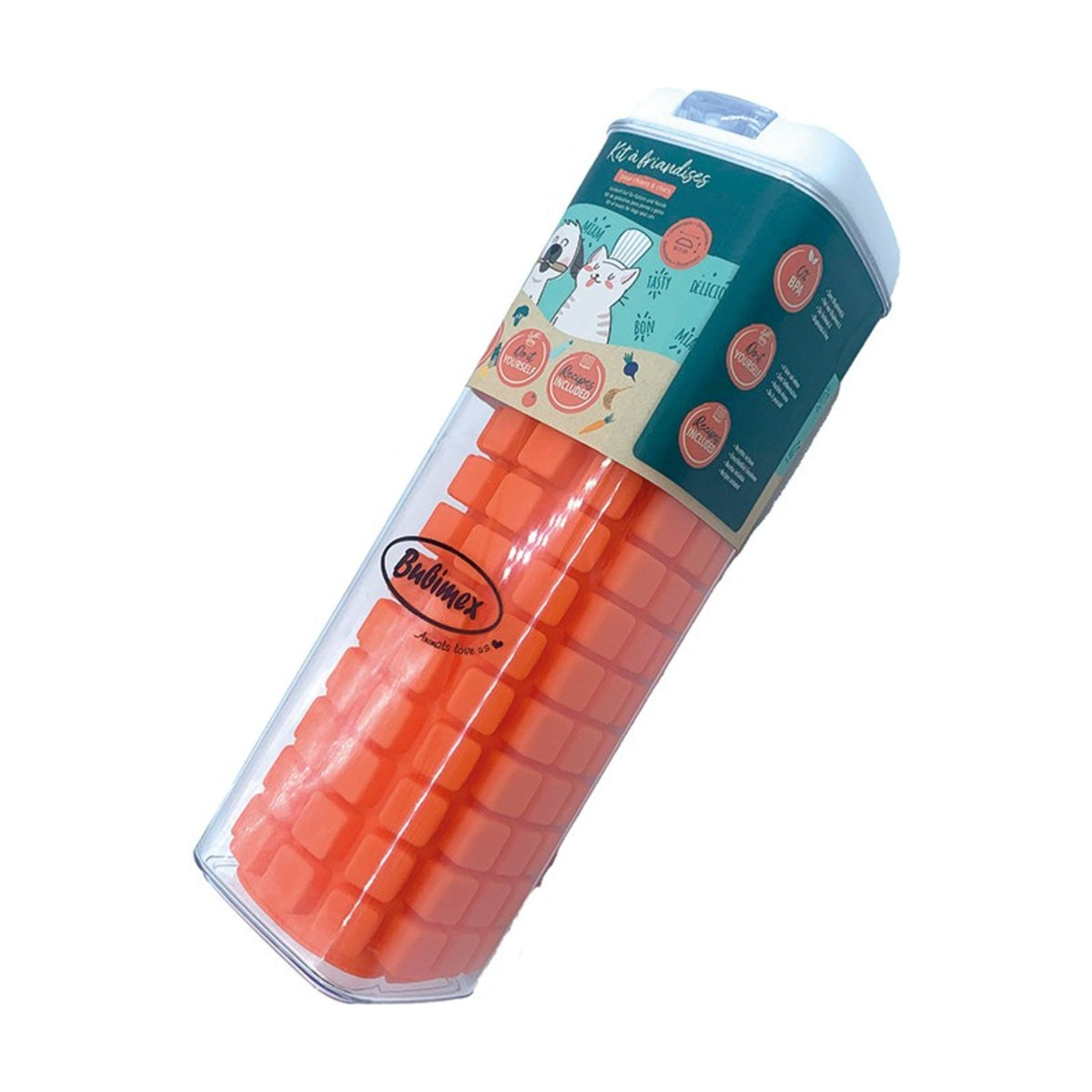BUBIMEX BubiChef – Kit de préparation de friandises maison forme carrée – photo 2