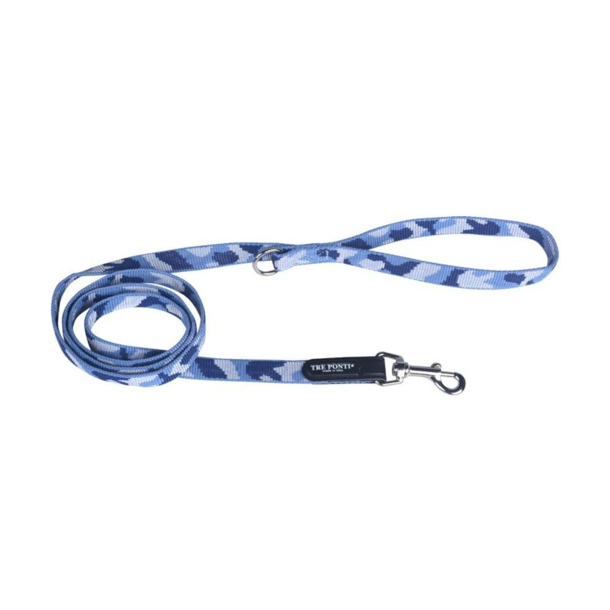 TRE PONTI Laisse Classique camouflage – Laisse 130 cm en nylon pour petit chien – photo 1
