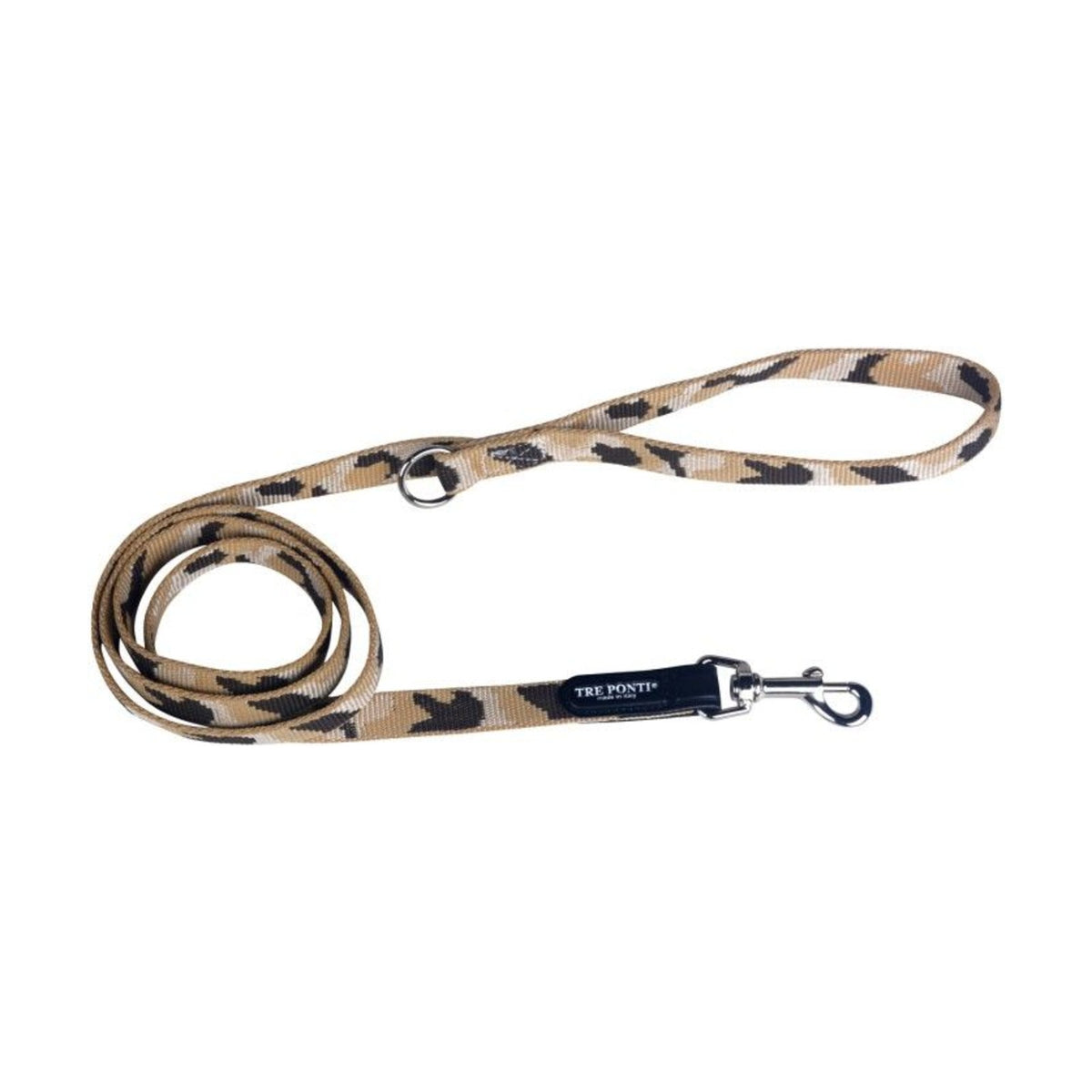 TRE PONTI Laisse Classique camouflage – Laisse 130 cm en nylon pour petit chien – photo 2