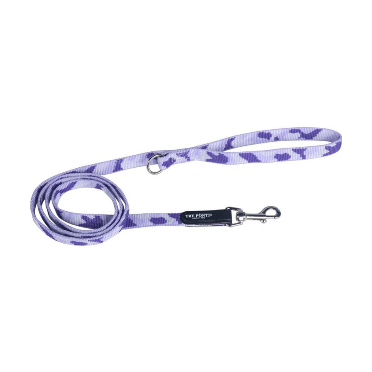 TRE PONTI Laisse Classique camouflage – Laisse 130 cm en nylon pour petit chien – photo 3