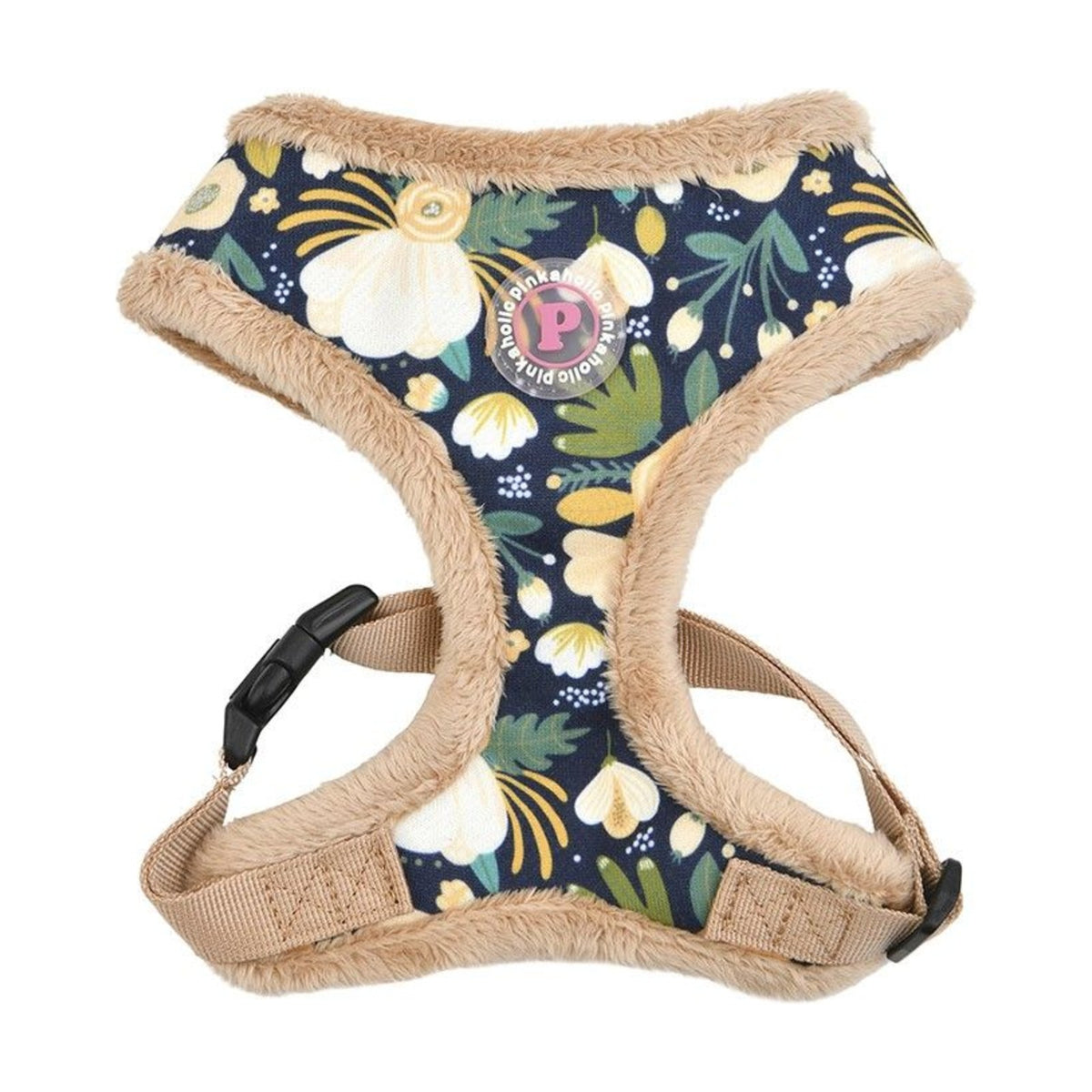 PINKAHOLIC Laisse Fleur navy – Laisse doublée pour chien – photo 3