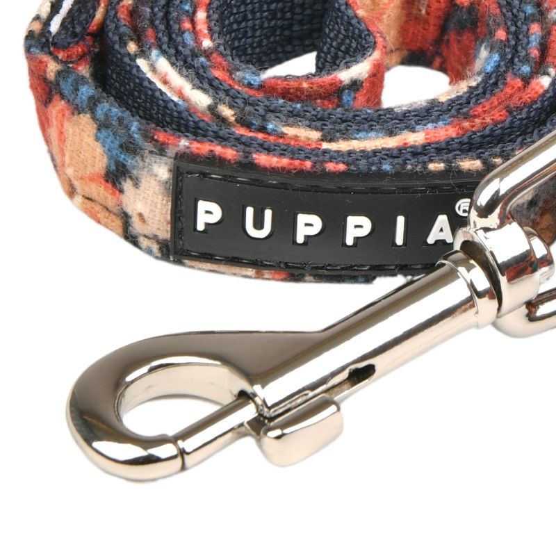 PUPPIA Laisse Gianni – Laisse doublée pour chien, bleu marine – photo 2