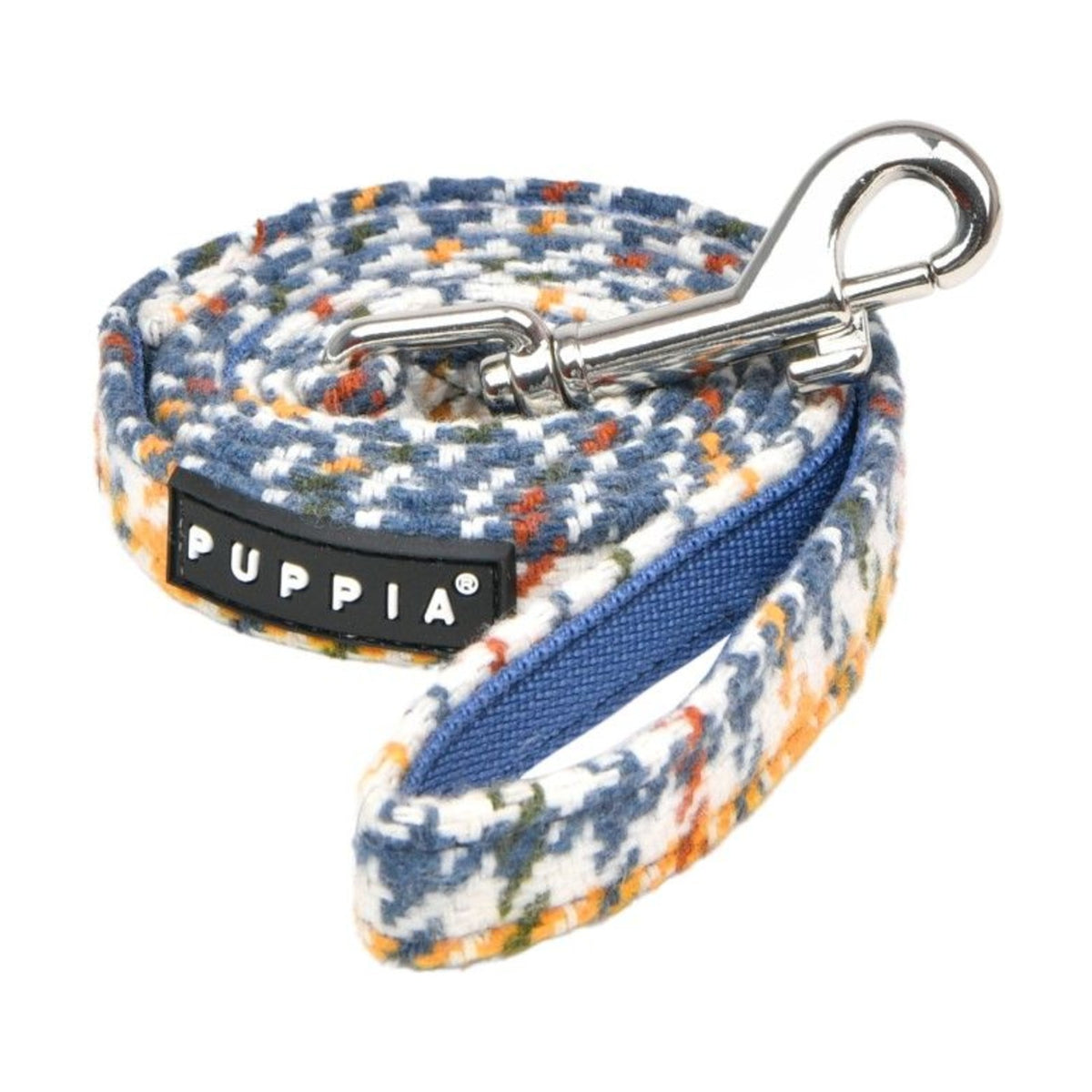 PUPPIA Laisse Kent – Laisse doublée pied-de-poule 1,40 m pour chien – photo 3