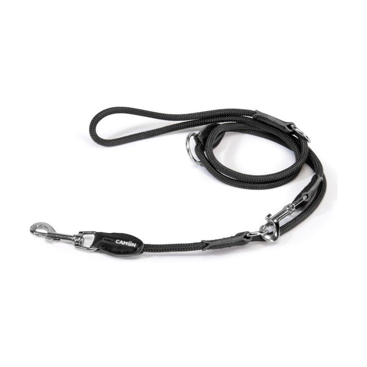 CAMON Laisse multiposition en corde de nylon – Laisse de dressage 2 m pour chien – photo 1