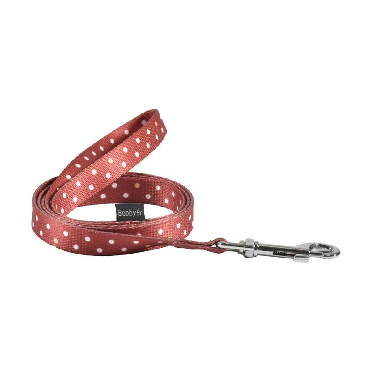 BOBBY Laisse Pretty – Laisse nylon à pois pour chien 1 m – photo 2