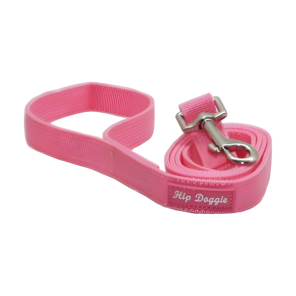 Laisse rose pour harnais veste