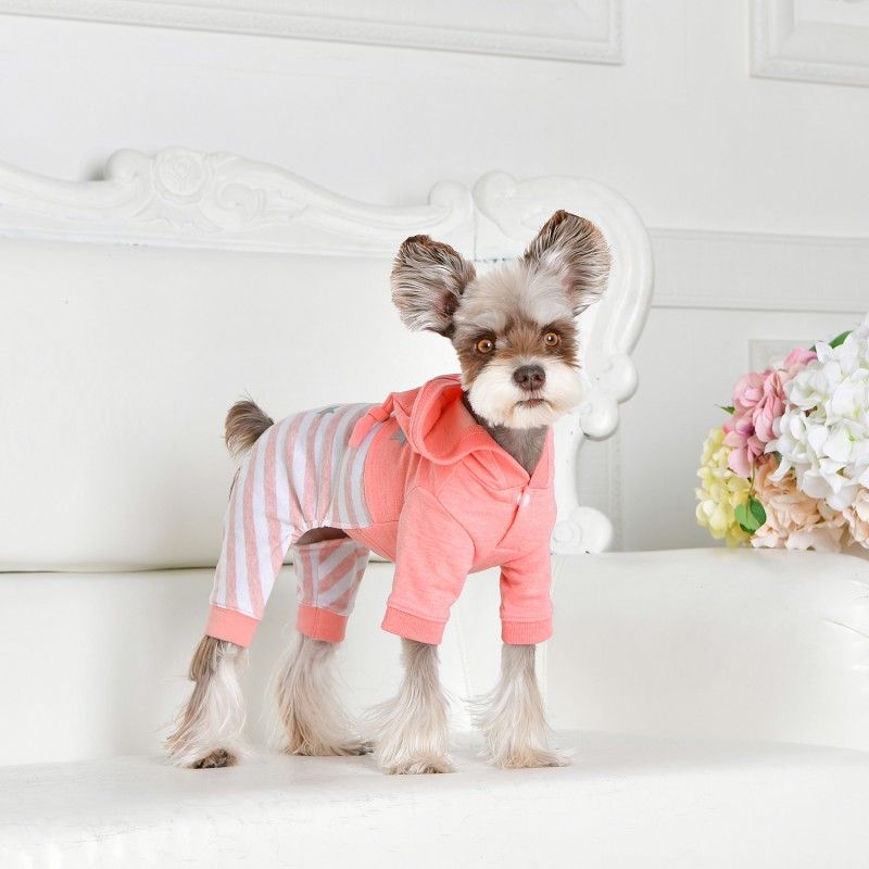 PINKAHOLIC Pyjama Aerglo – Pyjama 4 pattes à capuche pour chien – photo 7