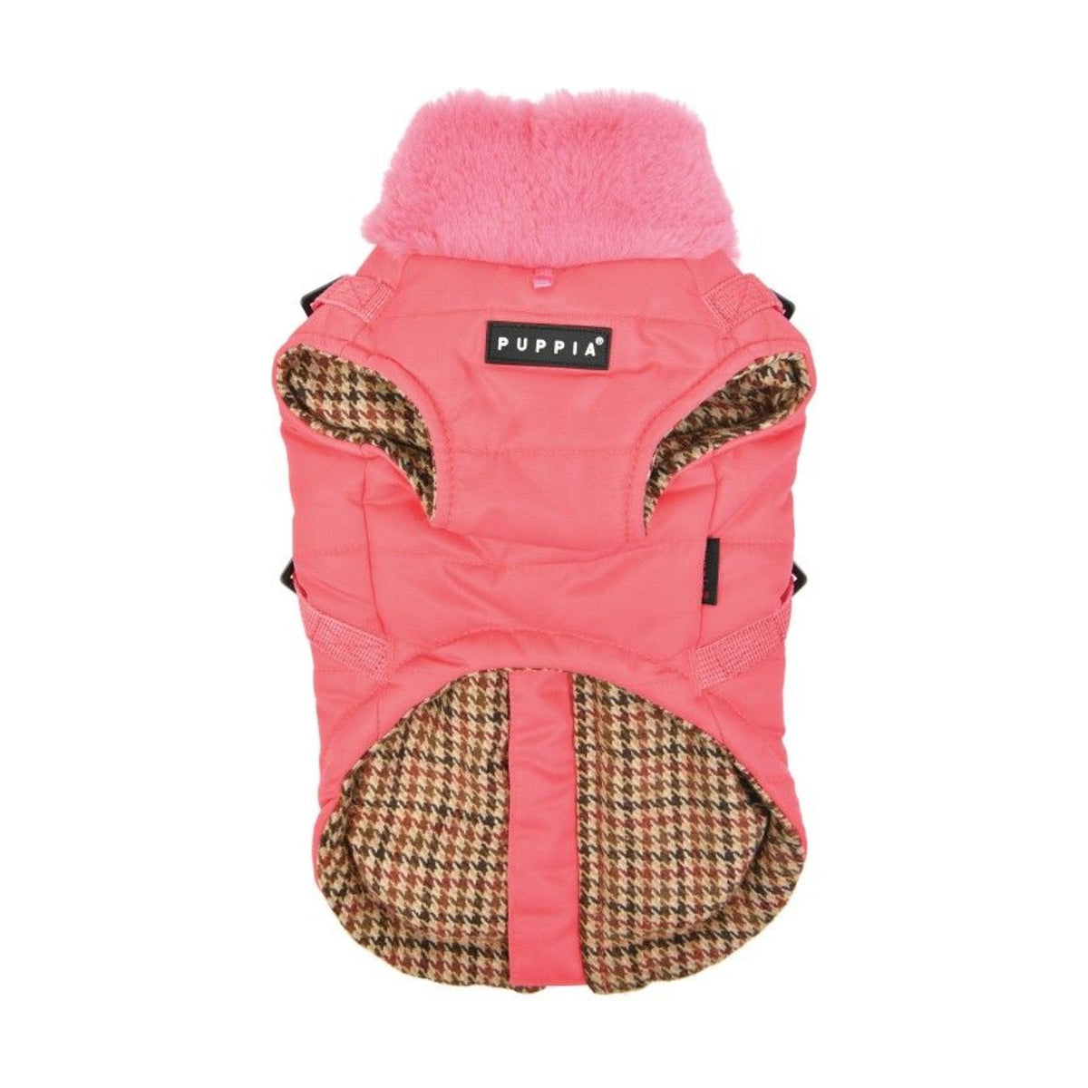 PUPPIA Manteau Donavan – Manteau imperméable pour chien avec harnais intégré, s - dos 17/19 cm, poitrail 32/34 cm, cou 22/23 cm, m - dos 24/26 cm, poitrail 38/42 cm, cou 25/27 cm ou l - dos 27/29 cm, poitrail 44/48 cm, cou 29/31 cm – photo 2