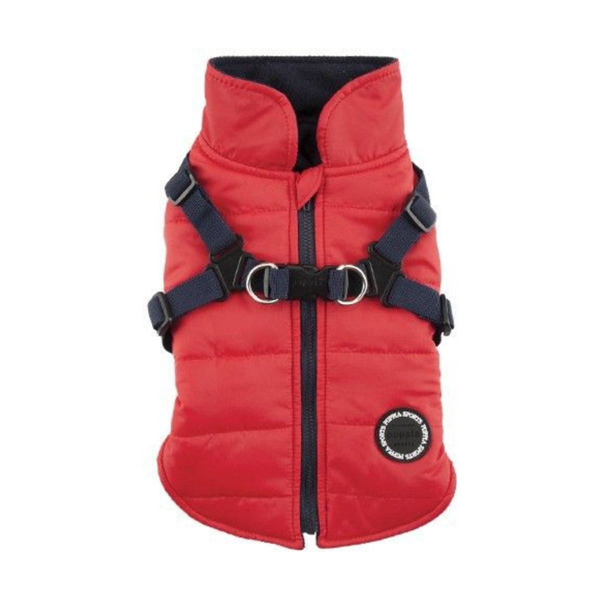 Manteau MOUNTAINEER ROUGE avec harnais intégré