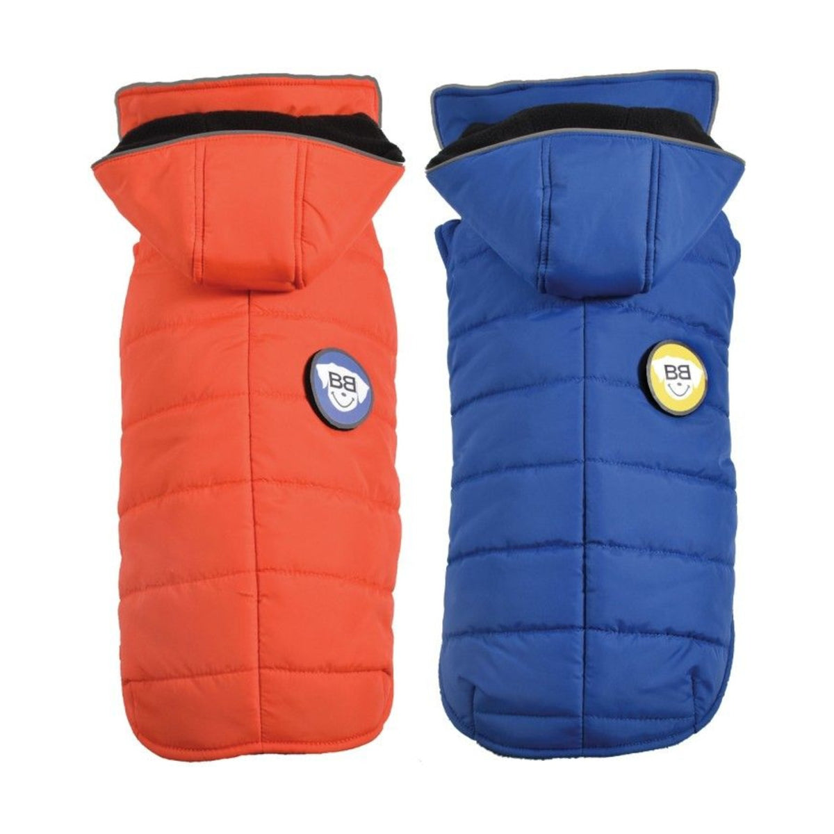 BOBBY Manteau Sticker – Doudoune à capuche amovible doublée polaire pour chien – photo 1