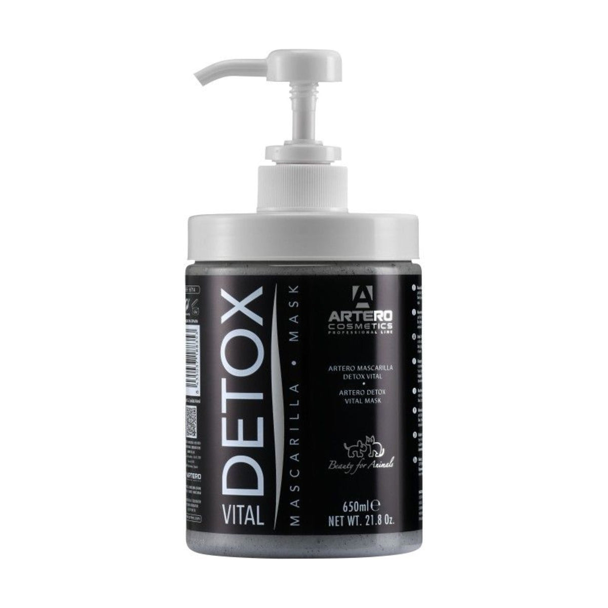 ARTERO Detox Vital – Masque au charbon actif pour chien et chat – photo 2