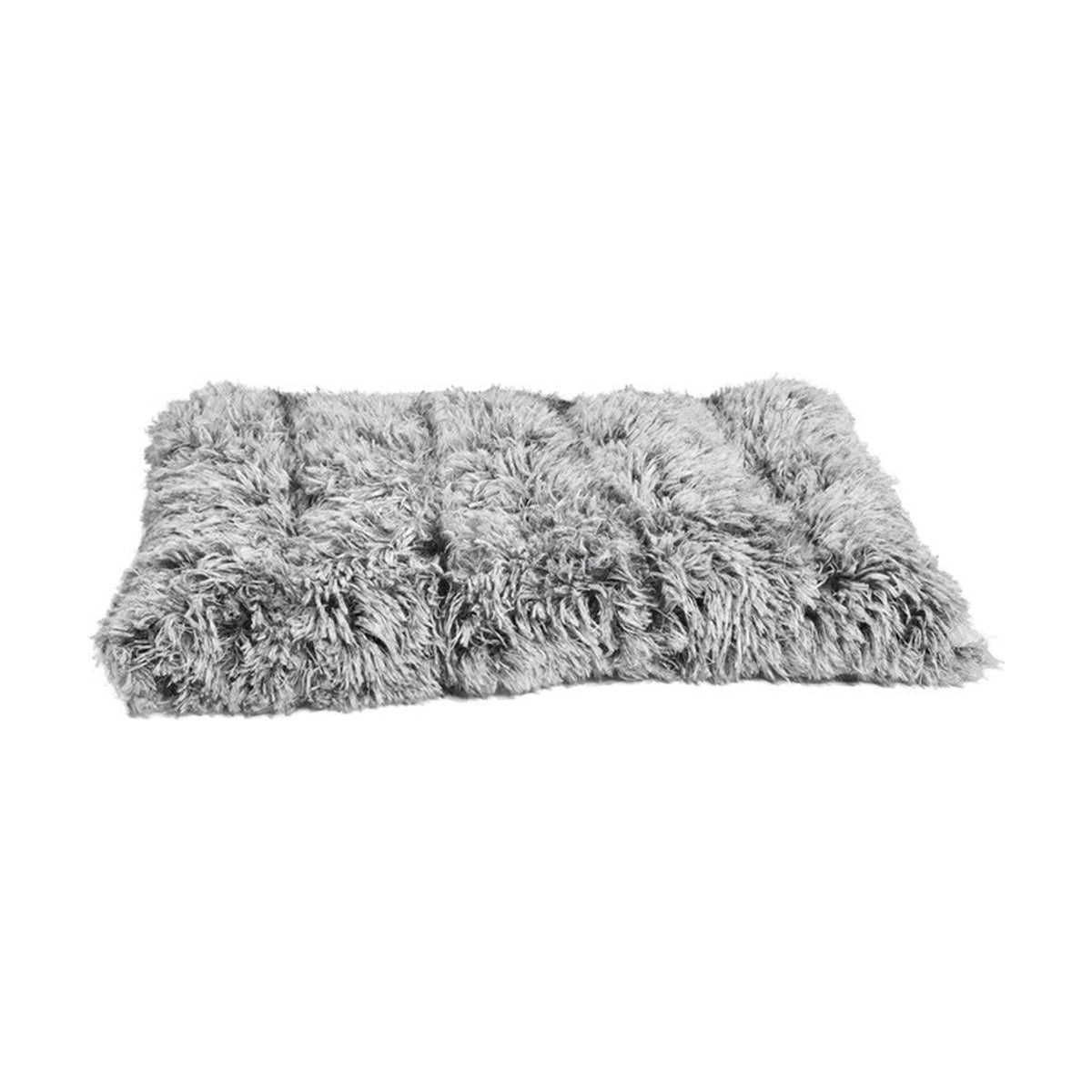BOBBY Matelas Roll Poilu noir – Matelas à boudins pour chien et chat – photo 1