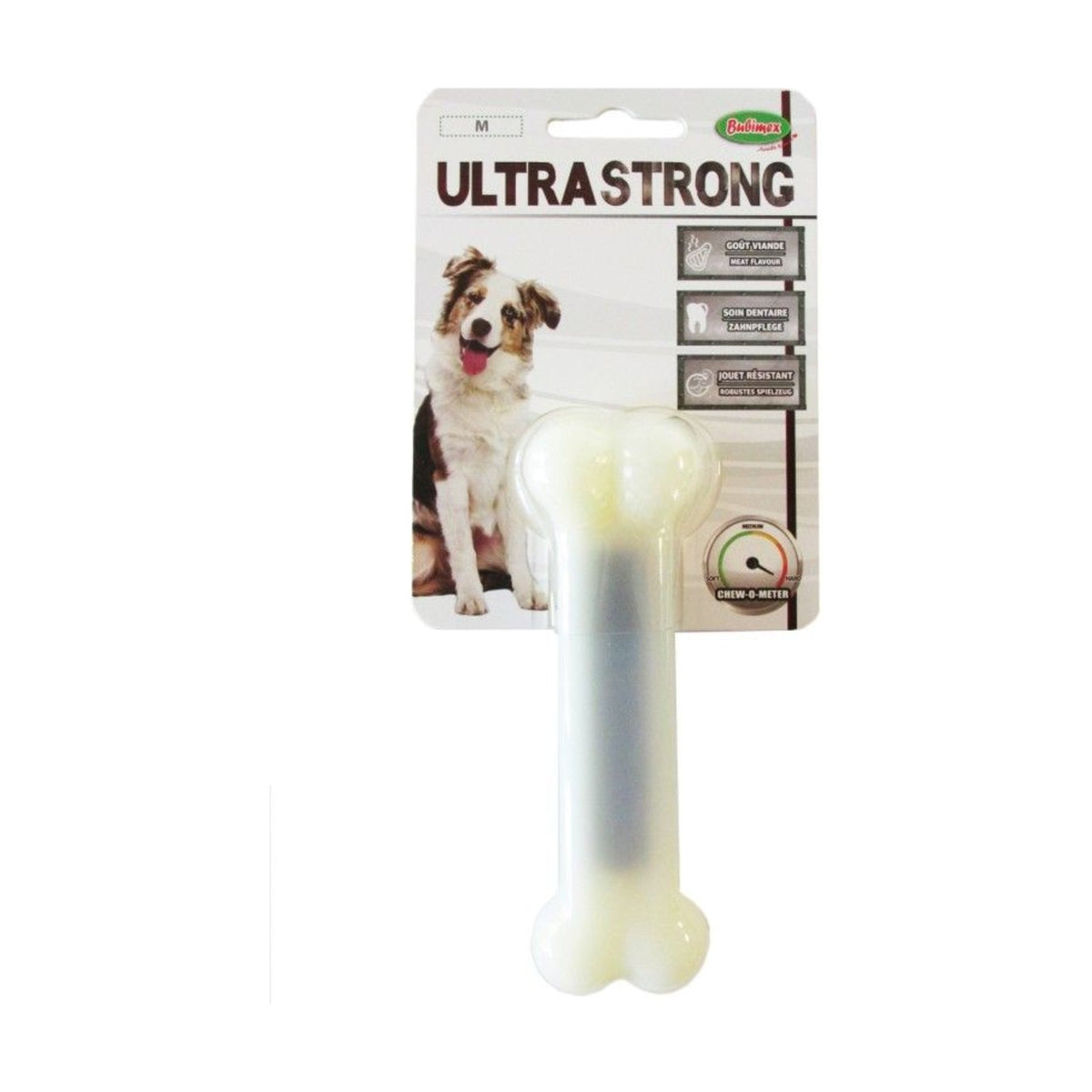 BUBIMEX Os Ultrastrong – Os à mâcher en nylon goût viande pour chien – photo 4