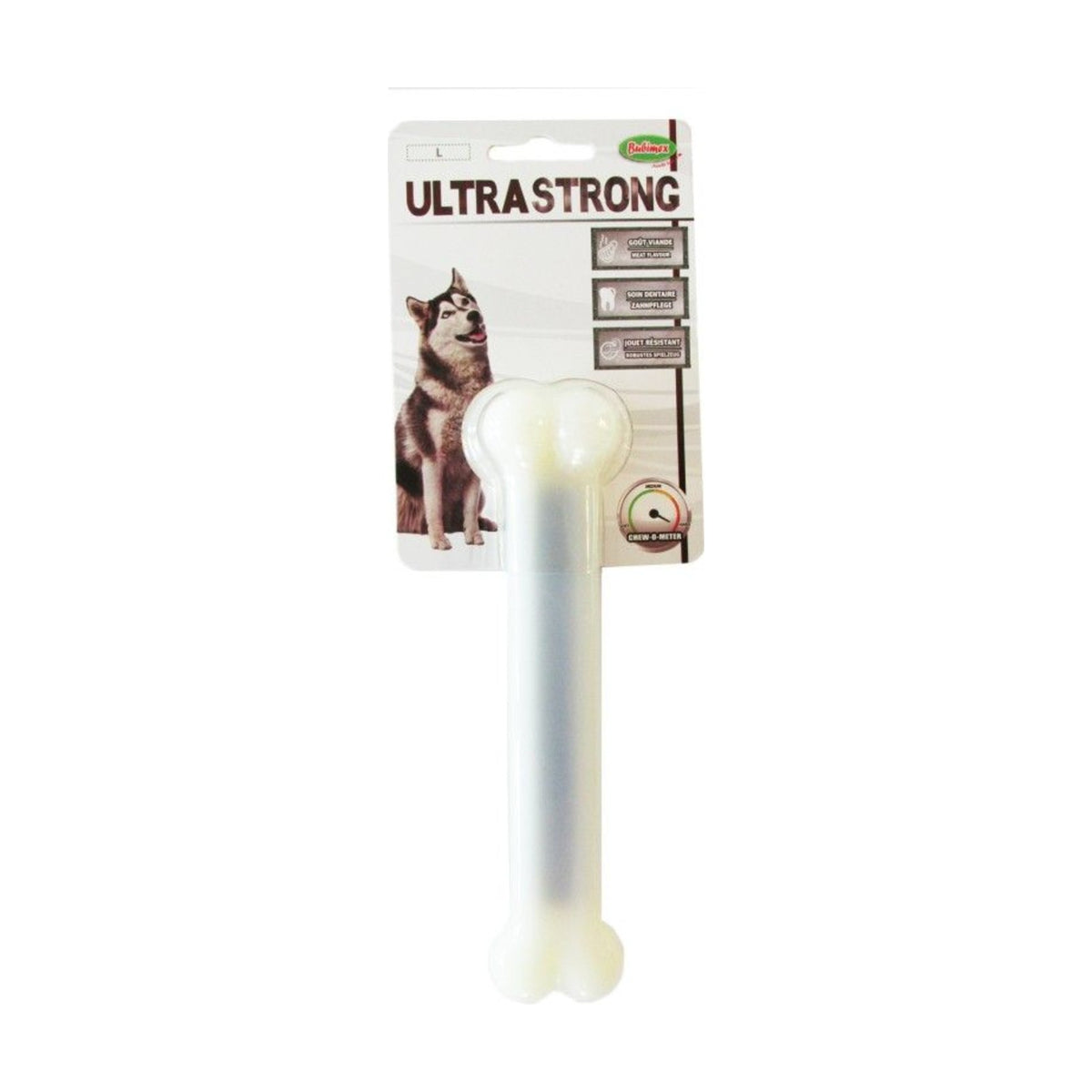 BUBIMEX Os Ultrastrong – Os à mâcher en nylon goût viande pour chien – photo 5