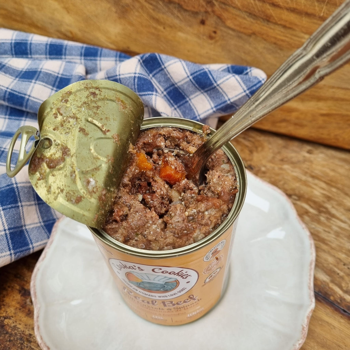 COOKA'S COOKIES Pâtée Bœuf – Pâtée pour chien bœuf, légumes et épinards – photo 3