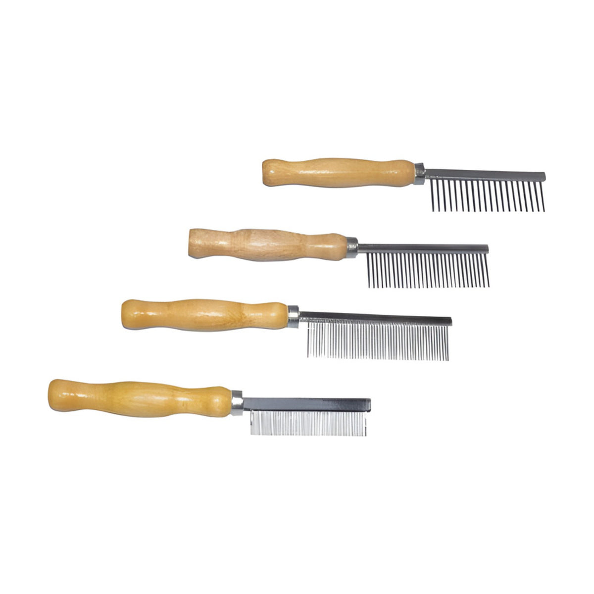 Peigne manche en bois