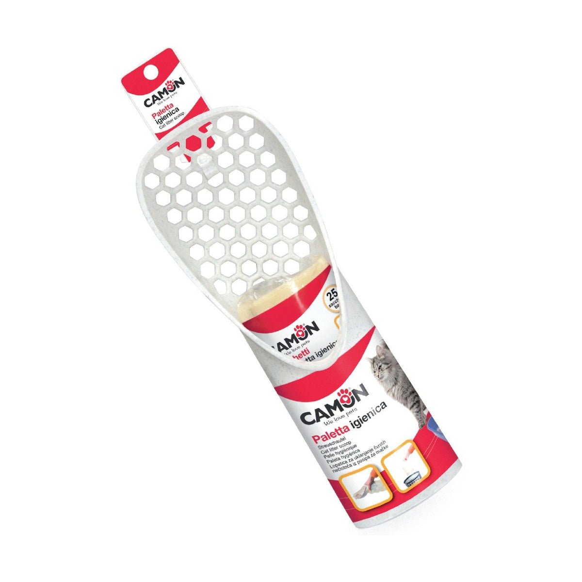 Pelle à litière avec 25 sachets hygiéniques