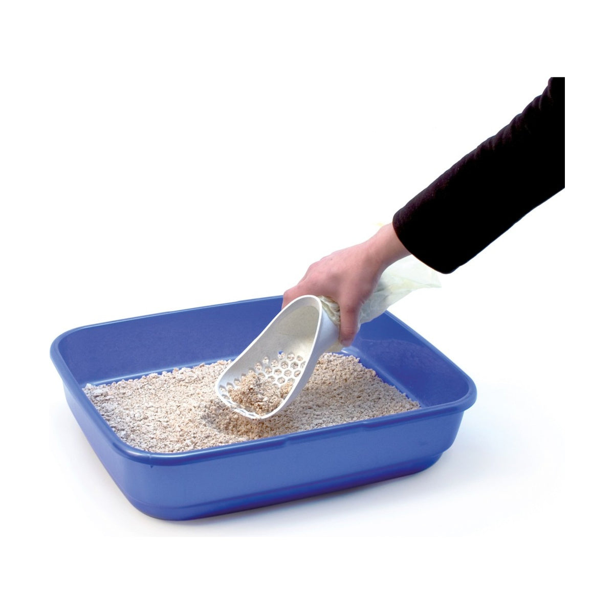 CAMON Pelle à litière avec 25 sachets – Pelle filtrante et sachets hygiéniques – photo 3