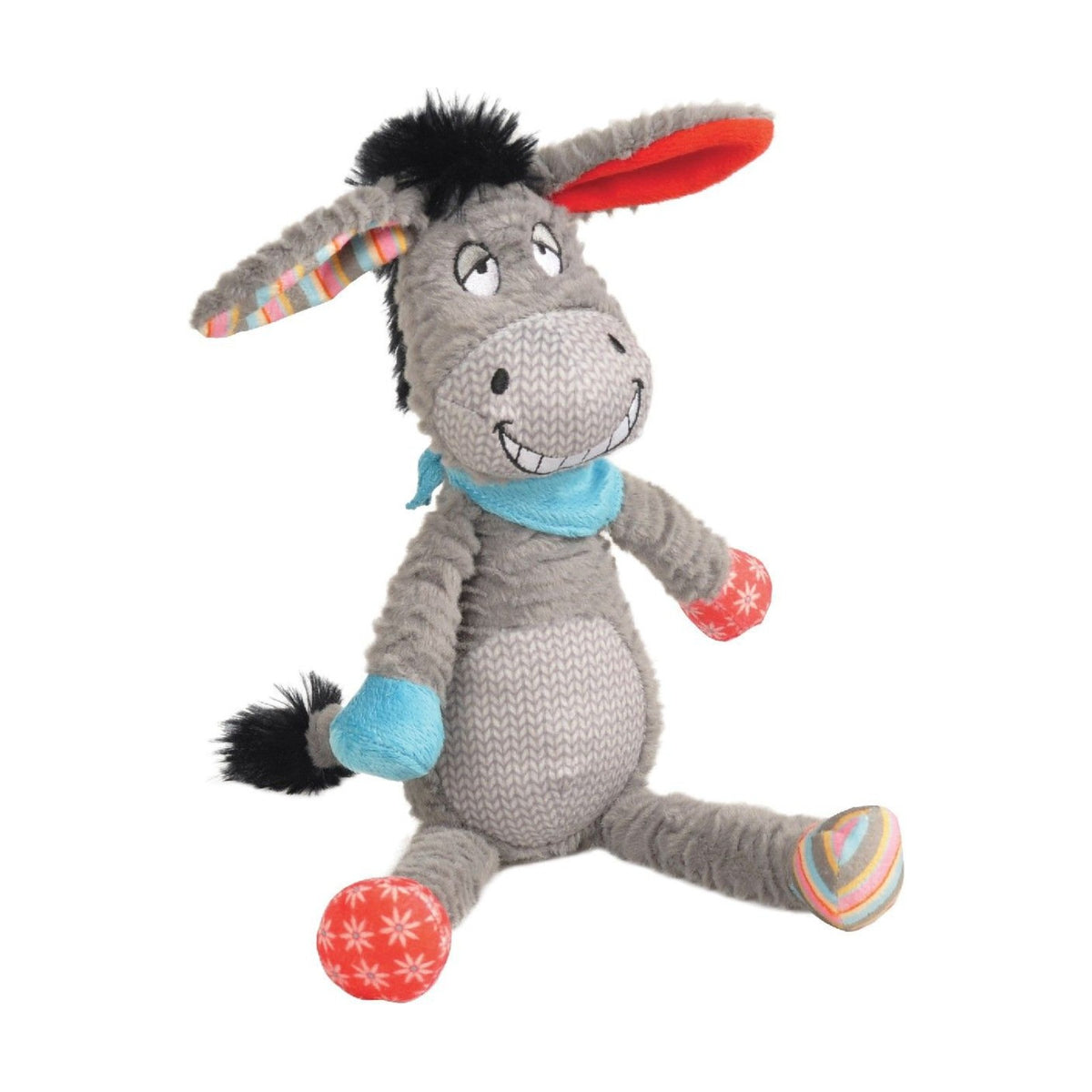 Peluche Âne HAPPY de 34 cm
