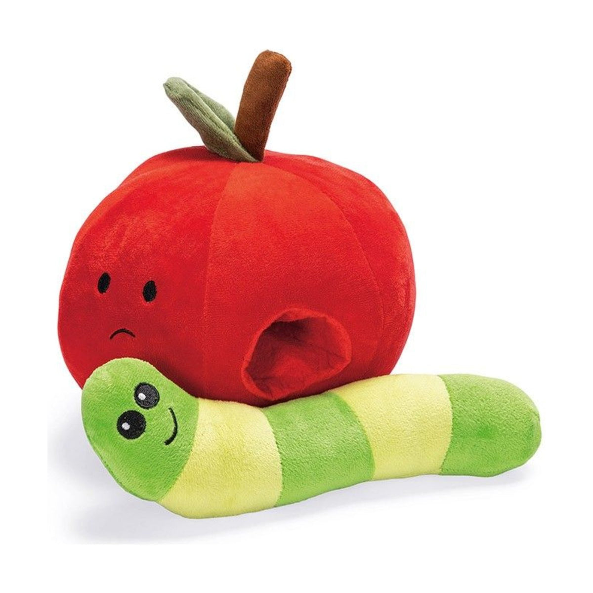 BEEZTEES Pomme et asticot – Peluche de fouille pour chien – photo 1