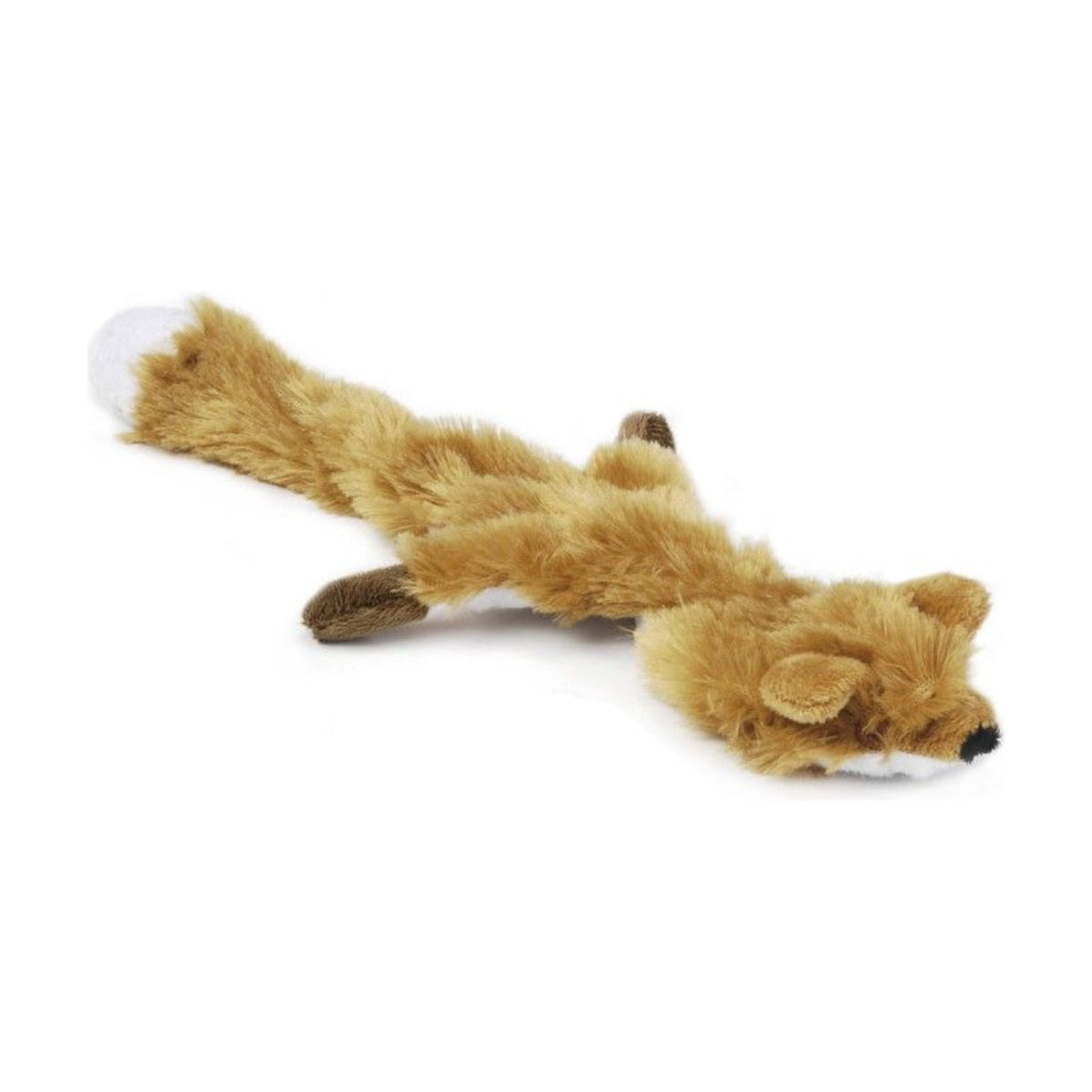 BEEZTEES Peluche renard sans rembourrage – Jouet sonore pour chien – photo 2