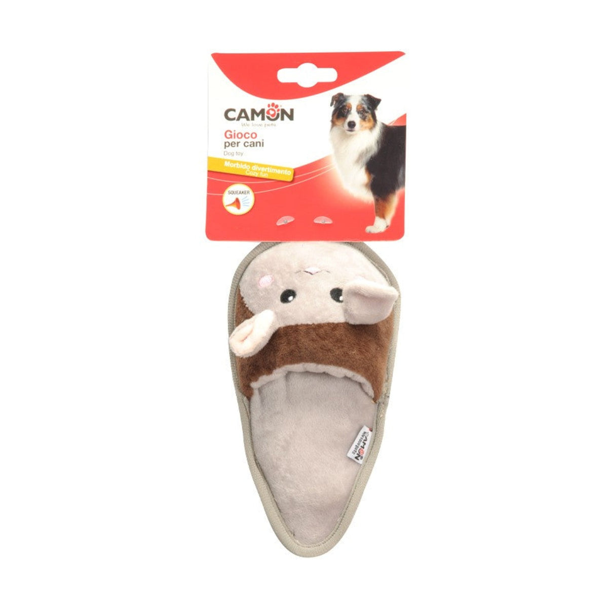 CAMON Grande pantoufle – Peluche sonore pour chien – photo 2
