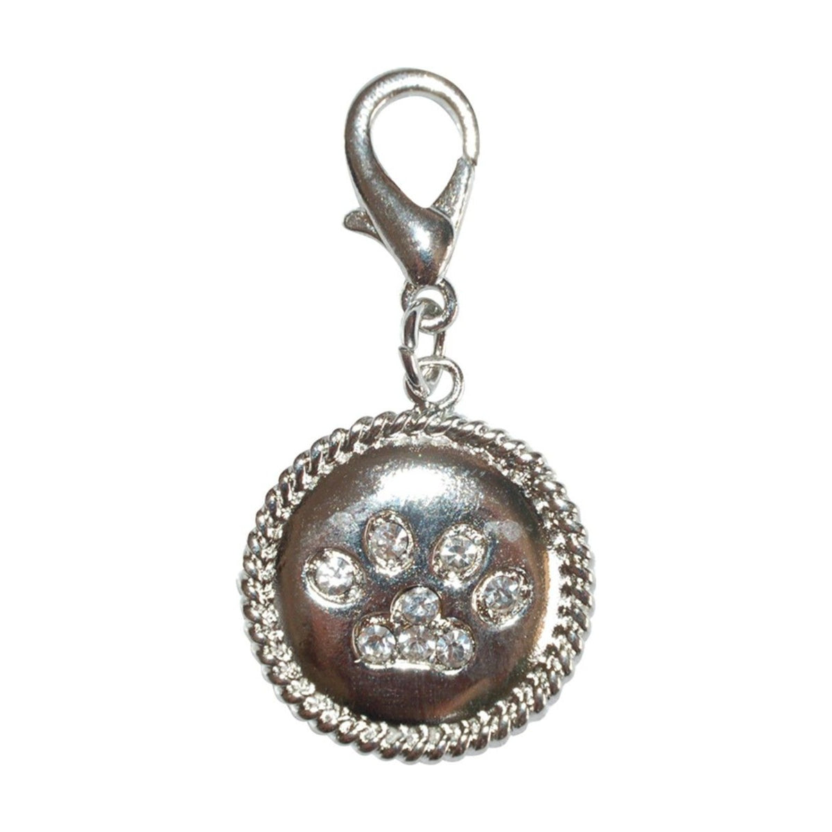 Pendentif patte en strass pour collier de chien et chat – 2,8 cm – photo 2