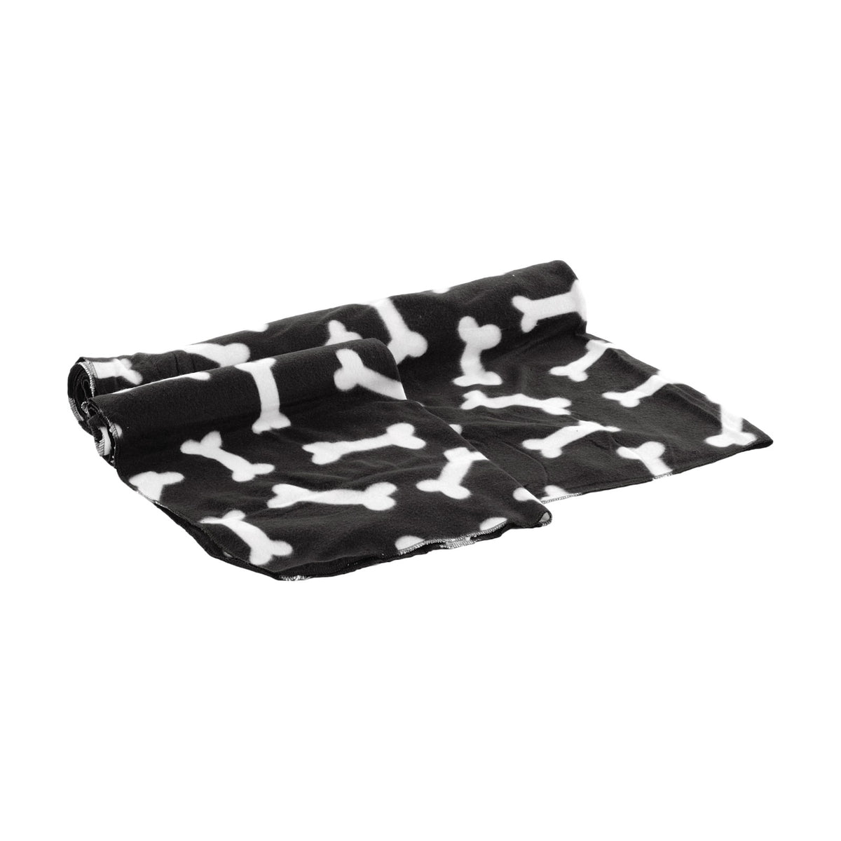 KARLIE Plaid polaire – Couverture motif os pour chien et chat – photo 2