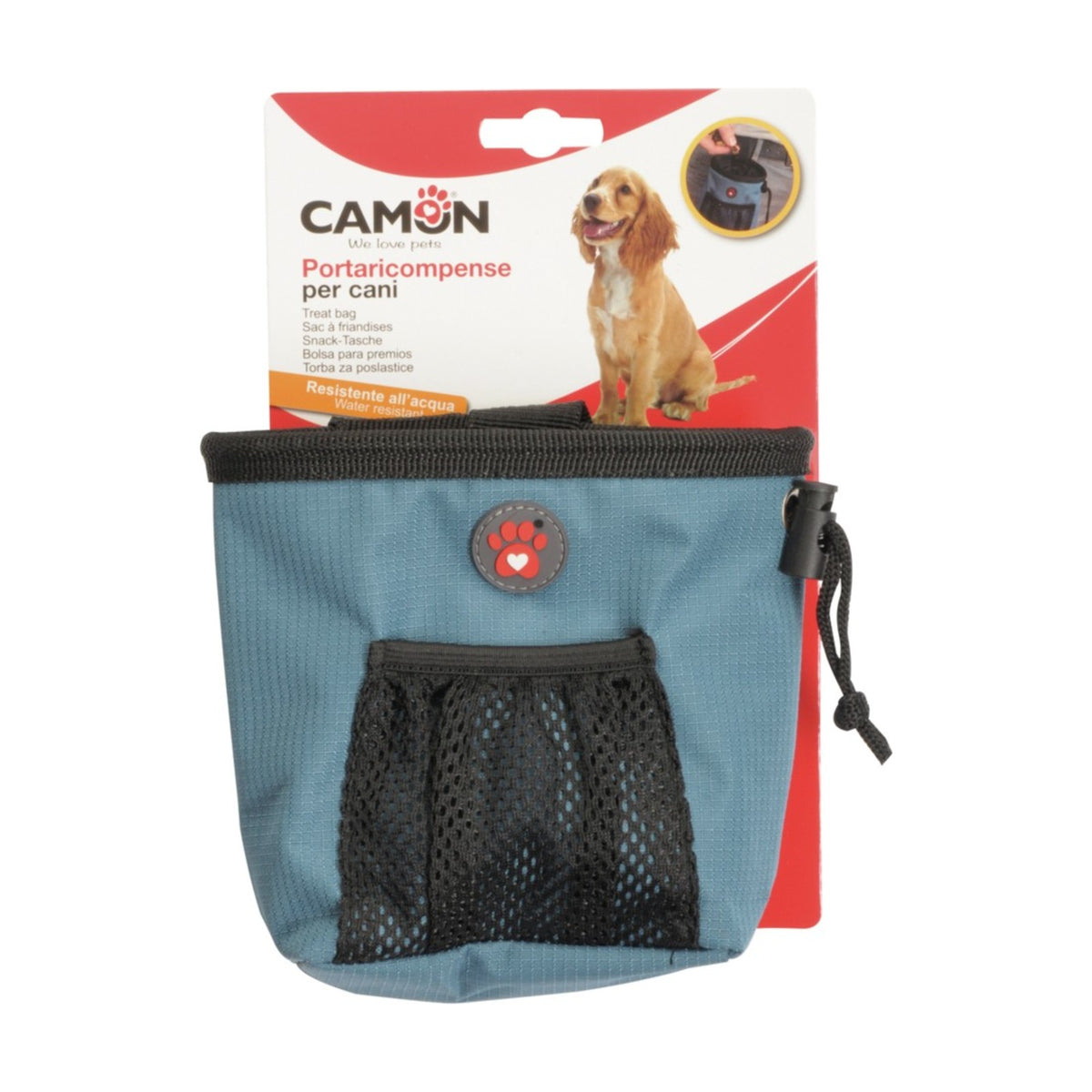 CAMON Walky Pochette à friandises – Sac d'entraînement 11 x 15 cm – photo 2