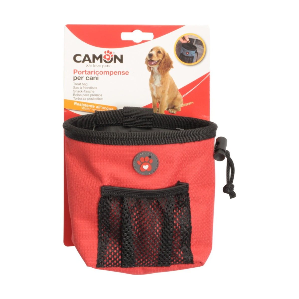 CAMON Walky Pochette à friandises – Sac d'entraînement 11 x 15 cm – photo 4