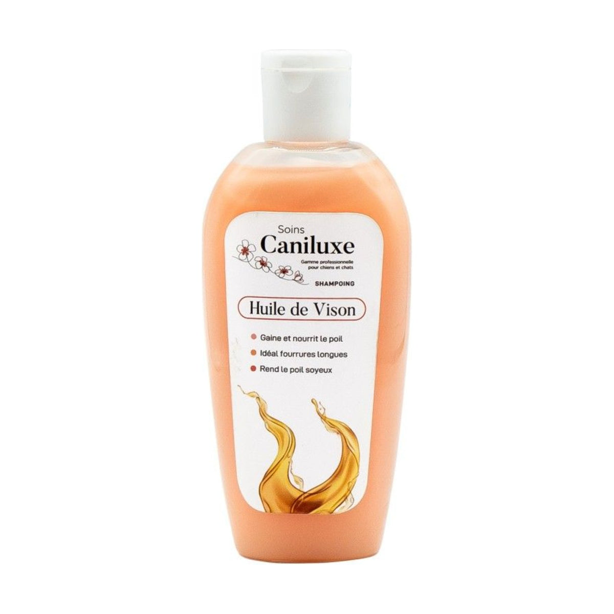 CANILUXE Vison – Shampoing nourrissant pour chien et chat à poil long – photo 1