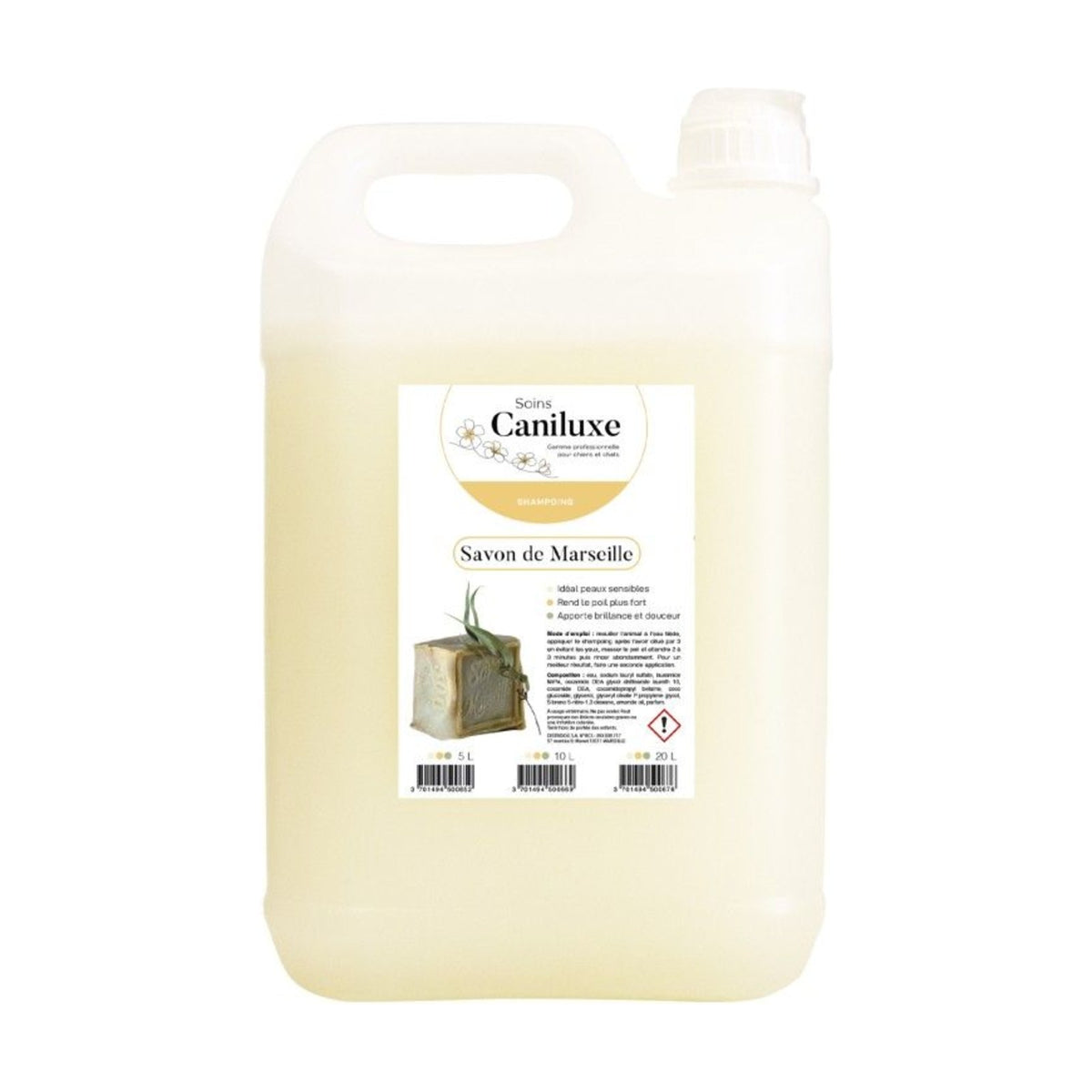 CANILUXE Savon de Marseille – Shampoing dégraissant pour chien et chat – photo 3