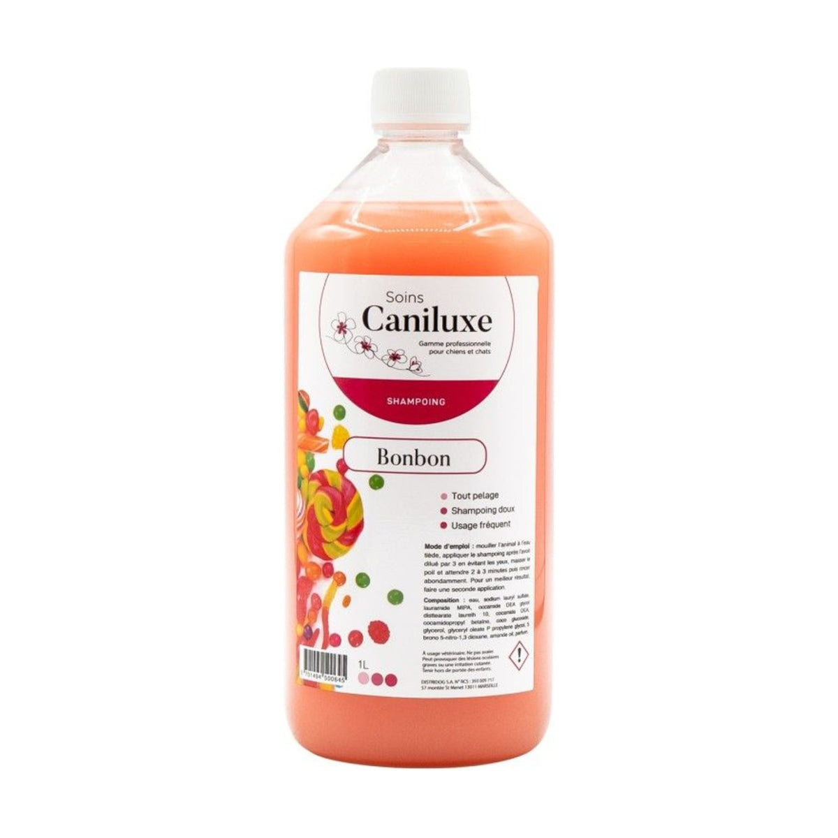 CANILUXE Bonbon – Shampoing doux parfumé pour chien et chat – photo 2