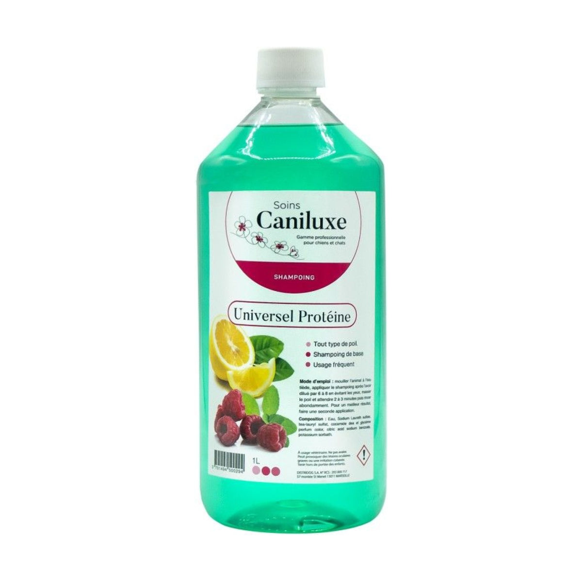 CANILUXE Universel Protéine – Shampoing doux pour chien et chat tous poils – photo 2