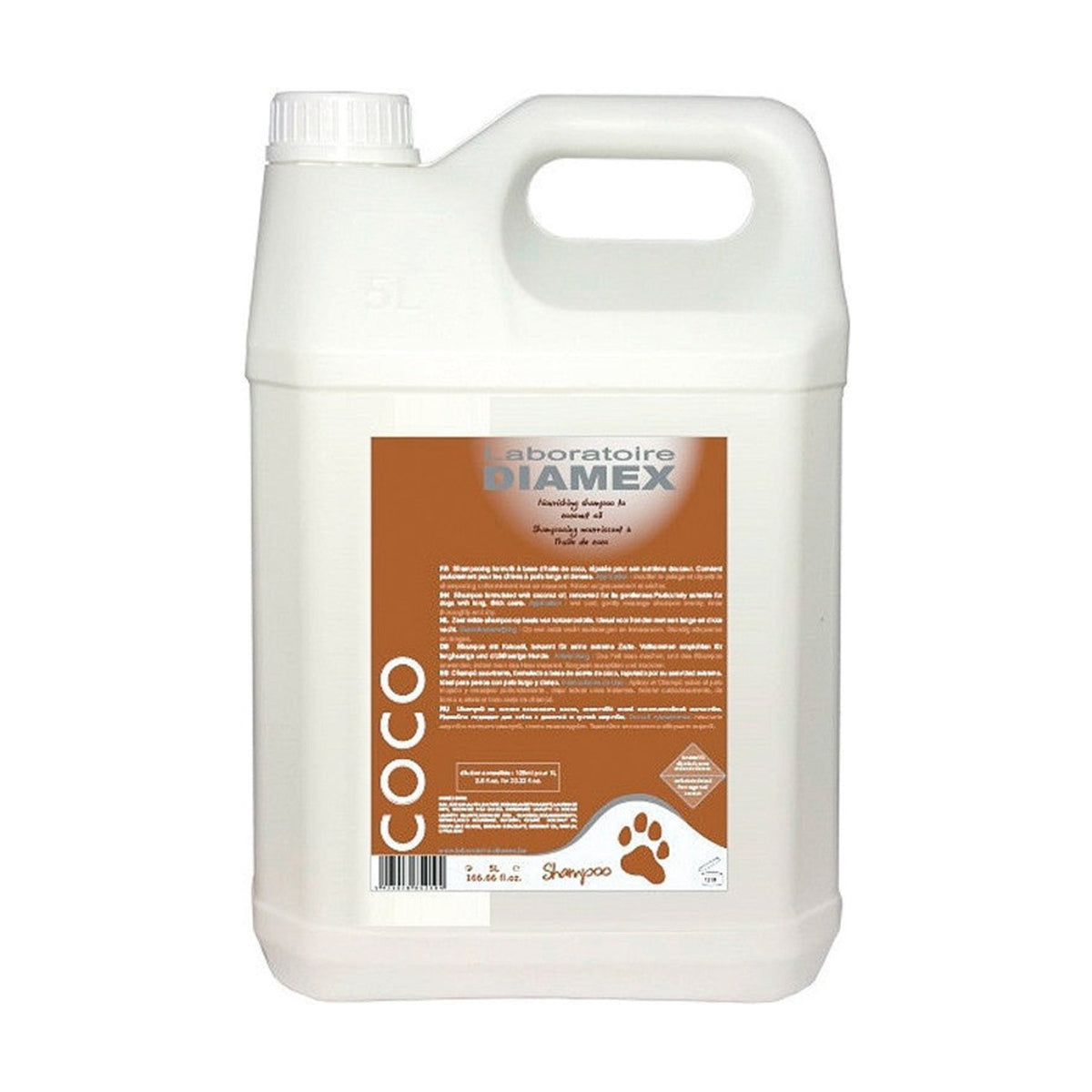 DIAMEX Shampoing Coco – Shampoing hydratant pour chien à poils longs – photo 2