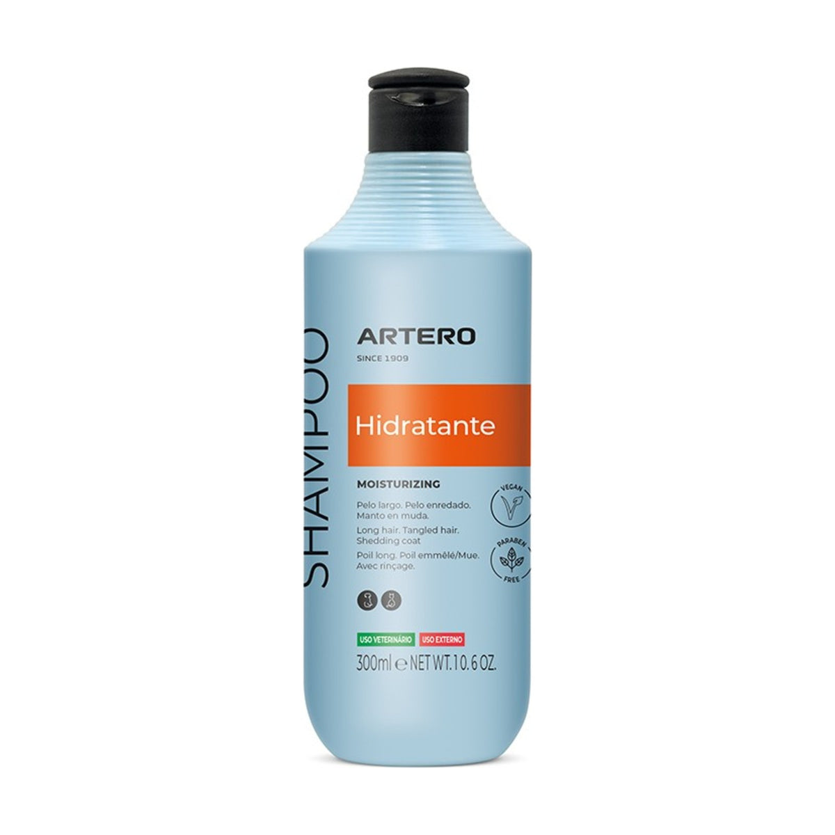 ARTERO Hydratant – Shampoing pour chien et chat à poils longs ou secs – photo 1