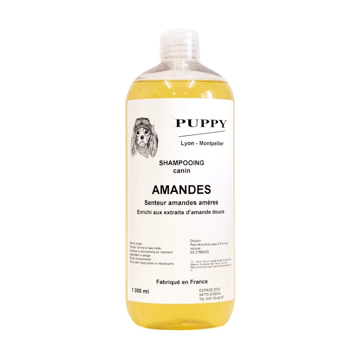 PUPPY Amande – Shampoing nourrissant pour chien et chat à l'amande douce – photo 2