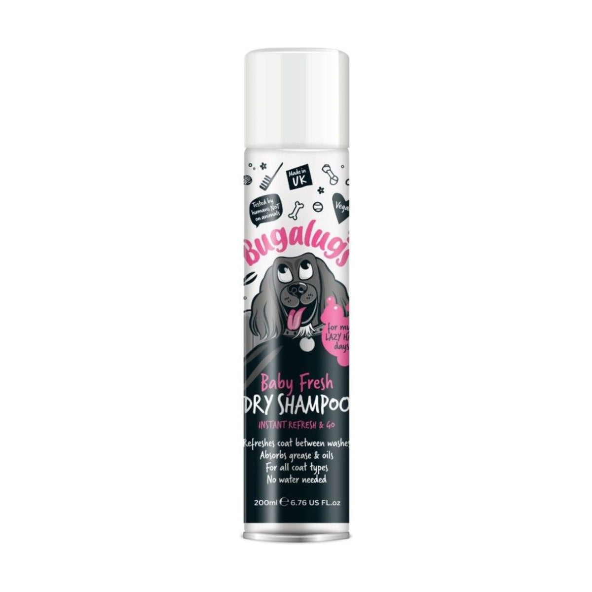 BUGALUGS Baby Fresh – Shampoing sec en spray pour chien – photo 1