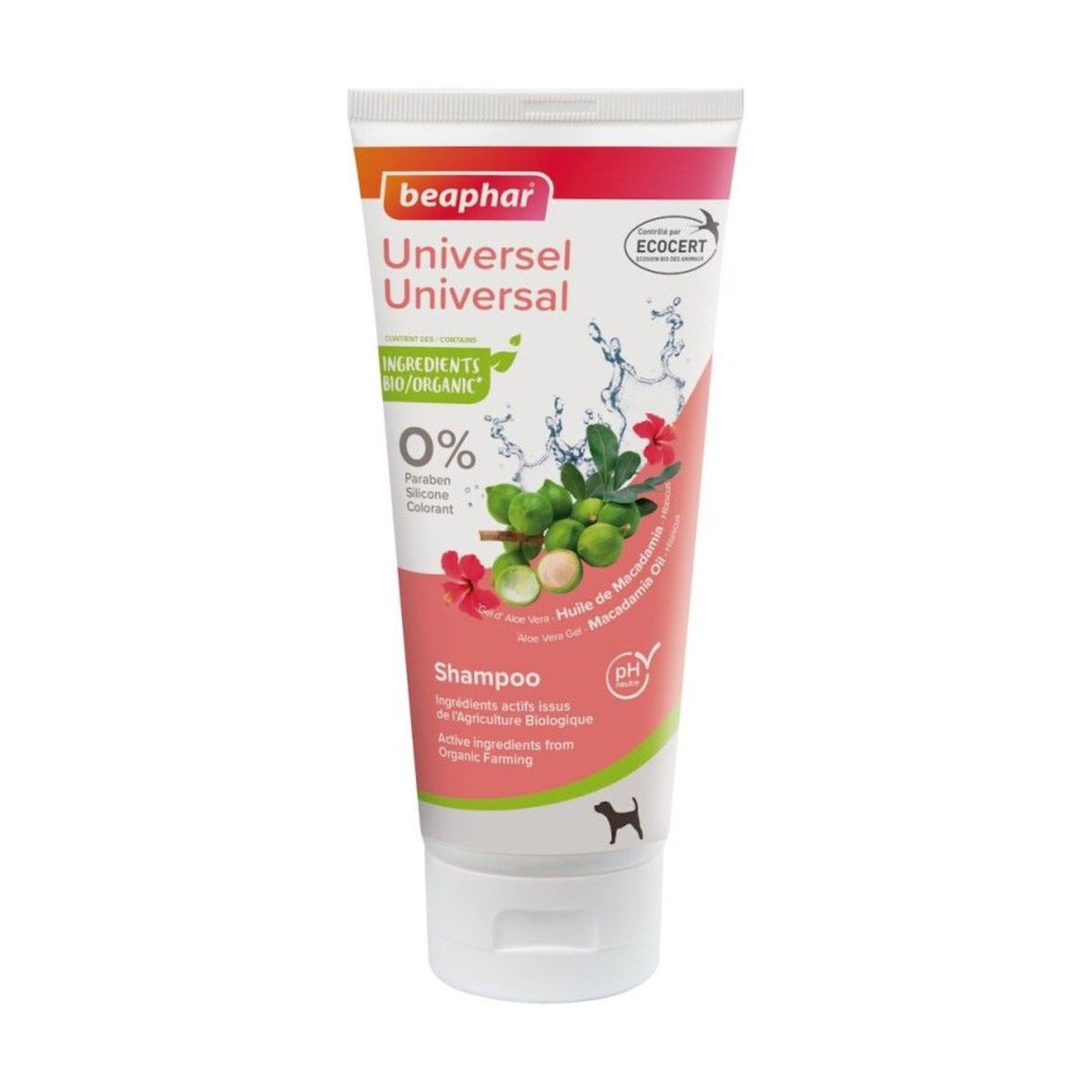 Beaphar Shampoing Universel Bio – Shampoing tous pelages labellisé Ecocert – photo 1