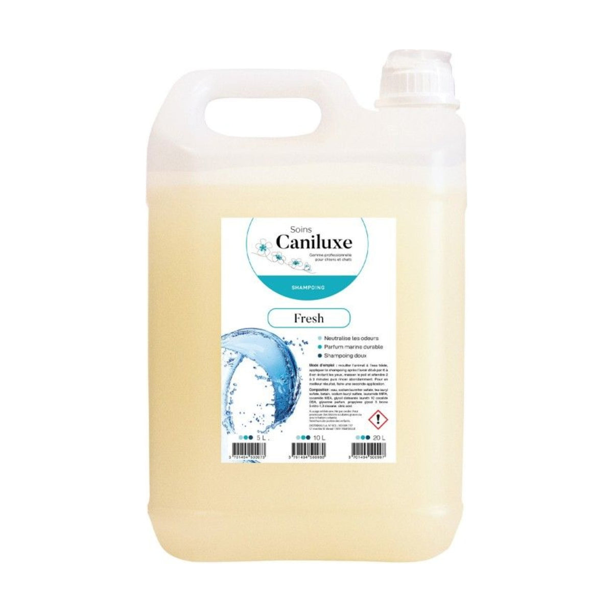 CANILUXE Fresh – Shampoing anti-odeurs parfum marine pour chien et chat – photo 3