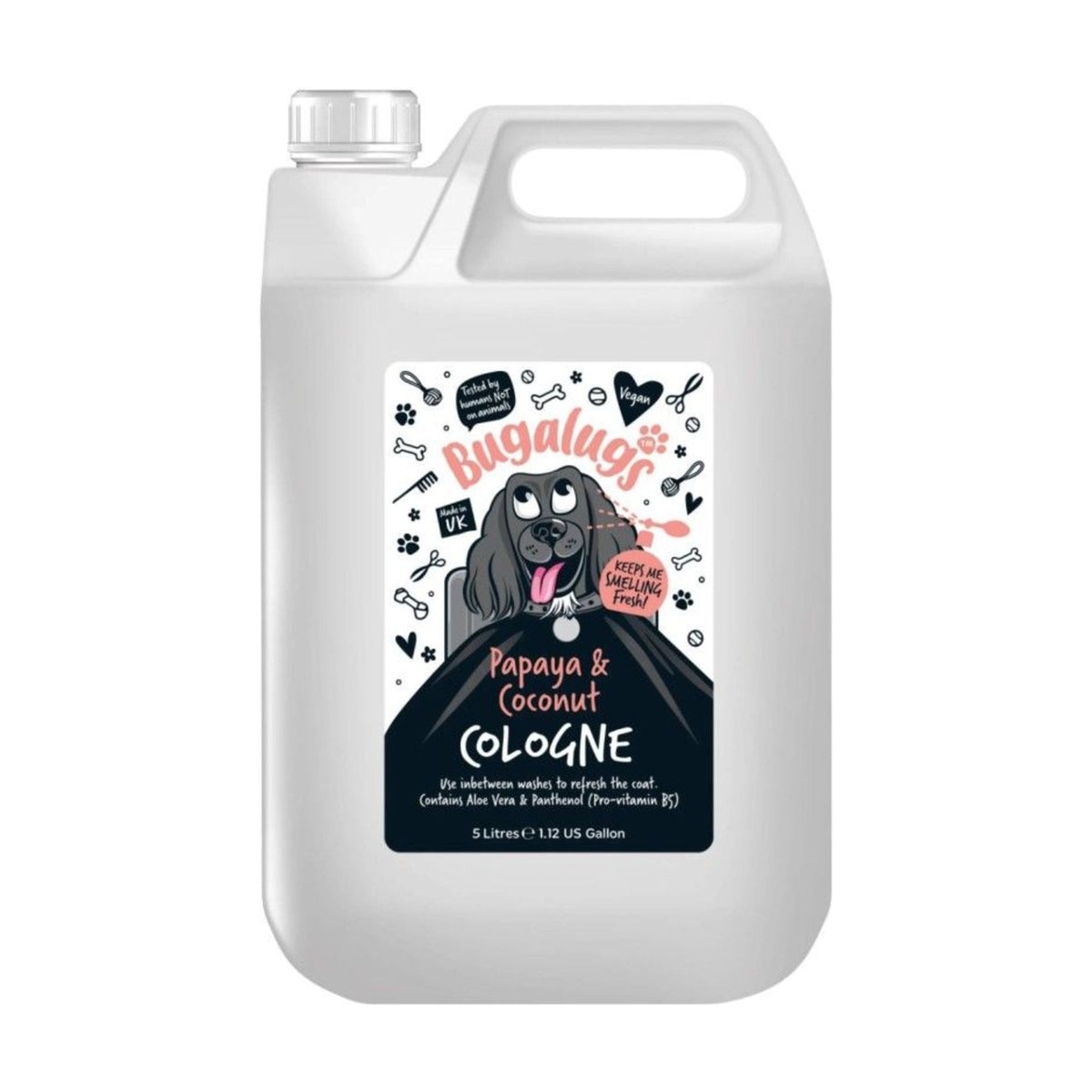 BUGALUGS Papaye & Coco – Eau de Cologne pour chien au parfum tropical – photo 2