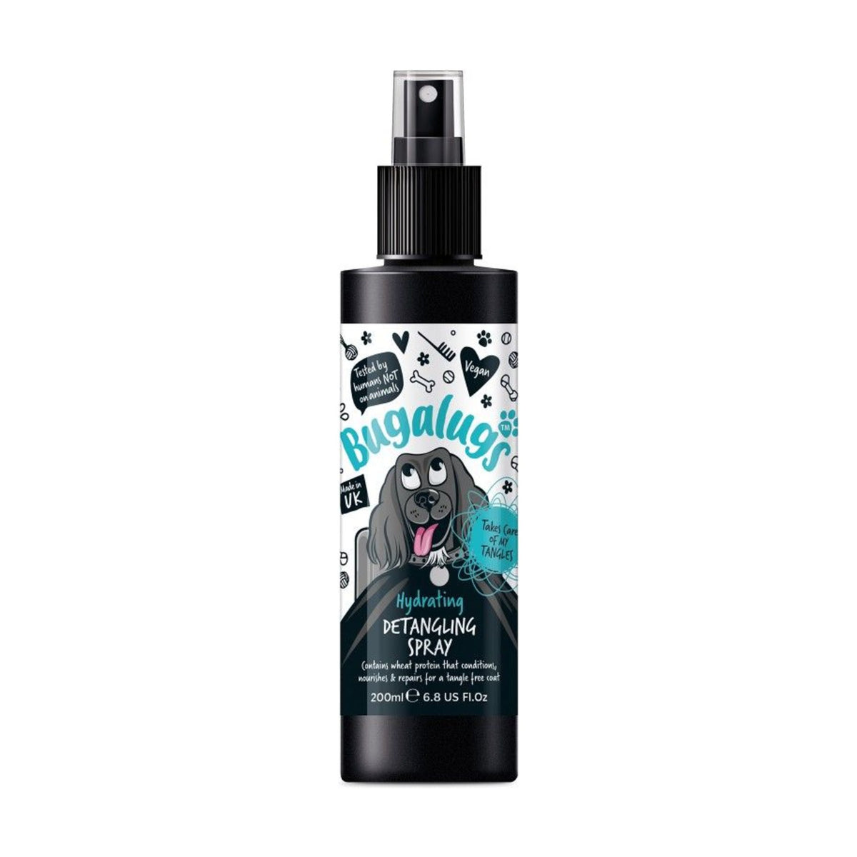 BUGALUGS Hydrating – Spray démêlant sans parfum pour chien – photo 1