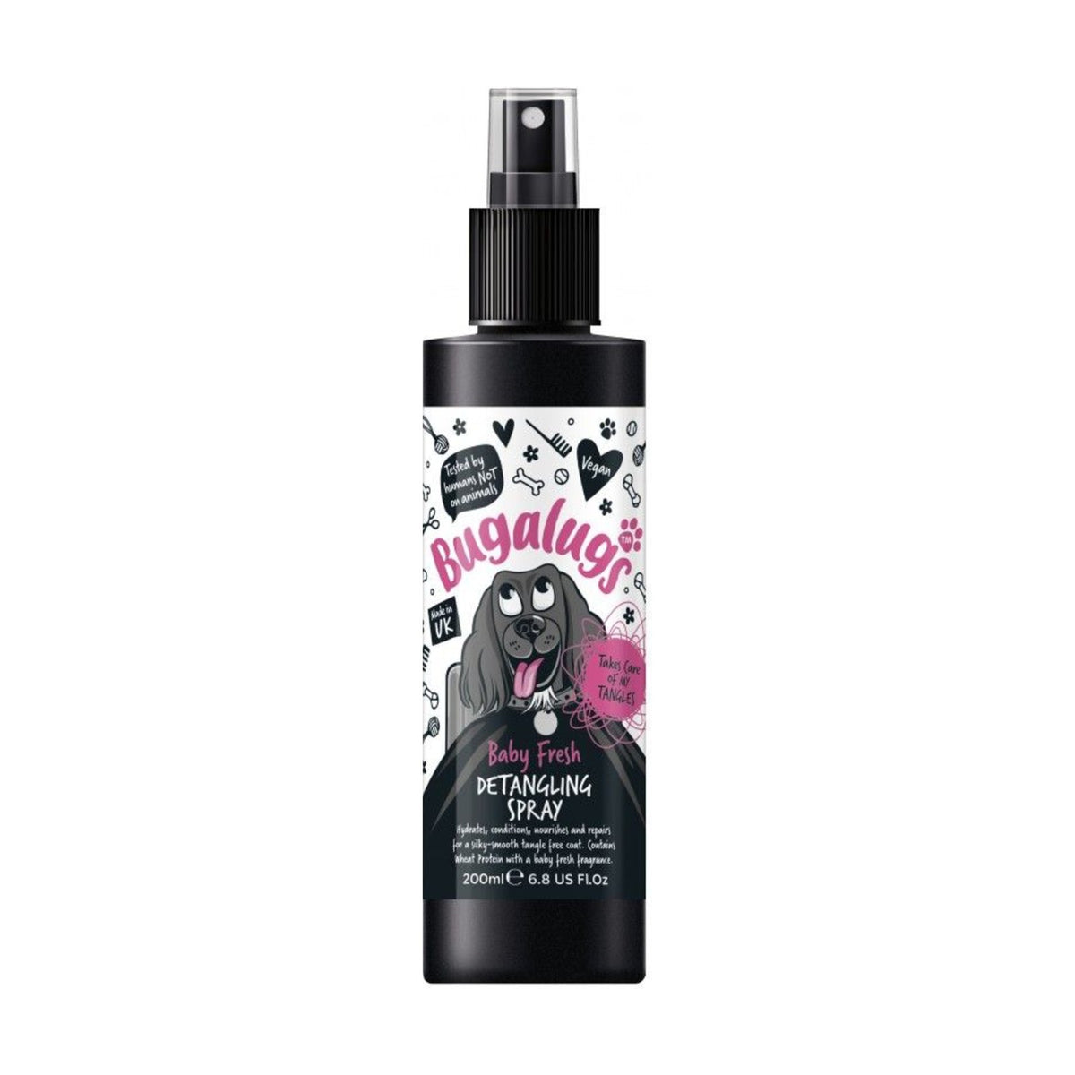 BUGALUGS Hydrating – Spray démêlant sans parfum pour chien – photo 2