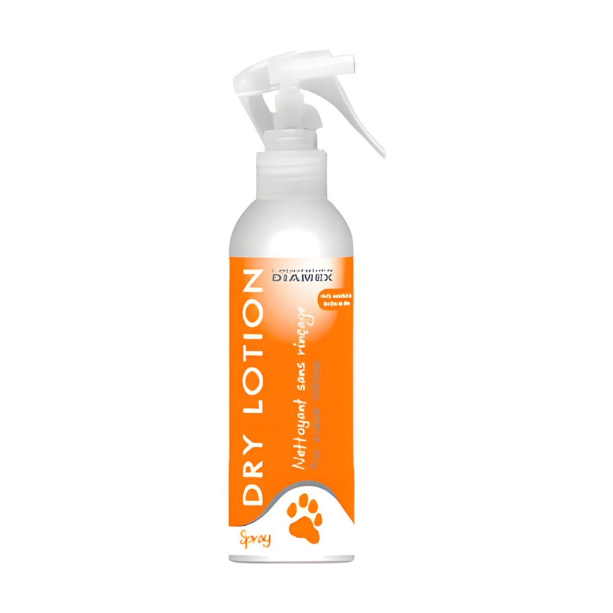 DIAMEX Dry Lotion – Lotion nettoyante sans rinçage pour chien – photo 2