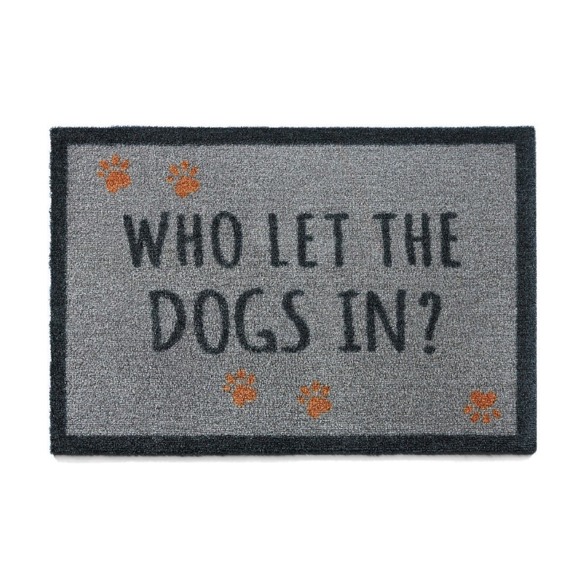 Tapis d'entrée Qui a laissé rentré le chien ?