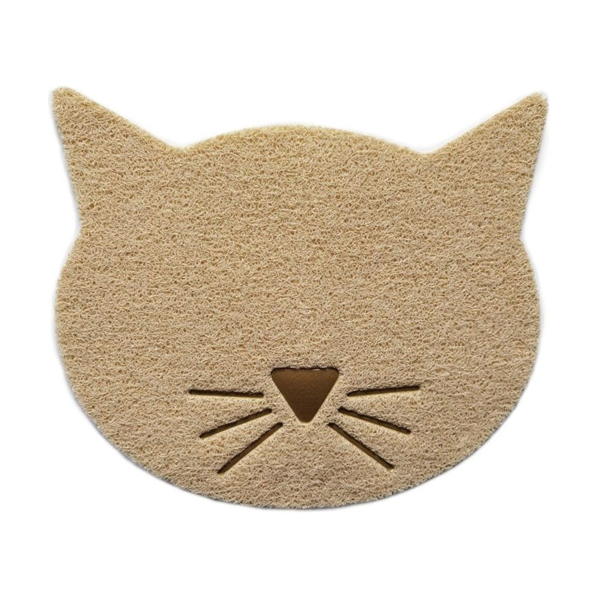 LEOPET Tapis tête de chat – Tapis pour maison de toilette et gamelles – photo 2