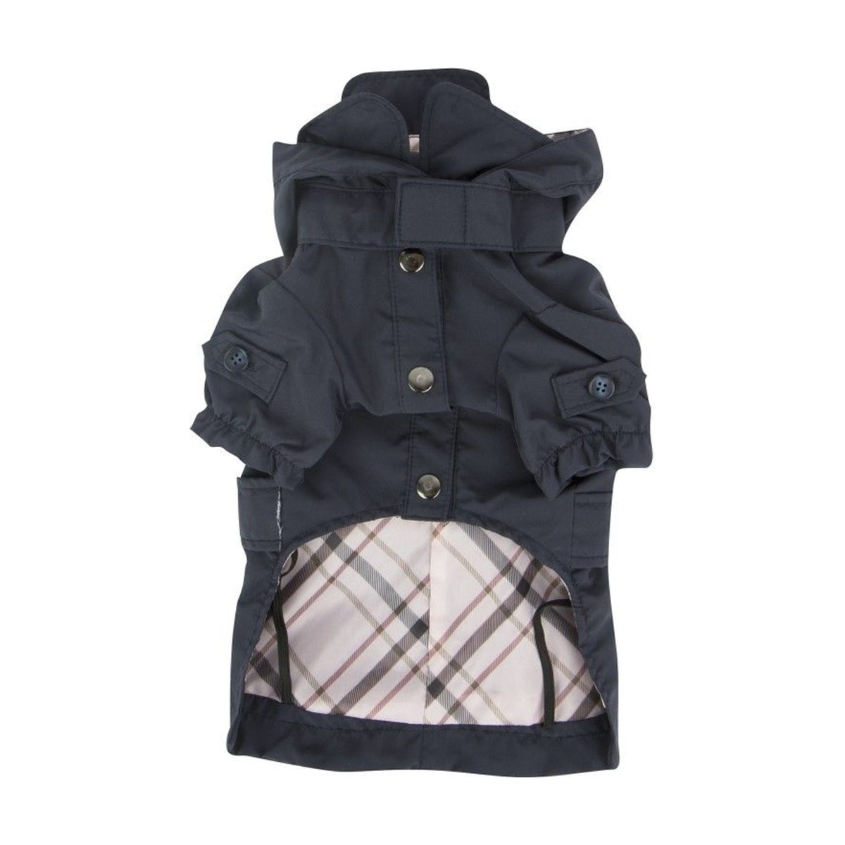 PINKAHOLIC Trench Claris – Trench-coat pour chien à fermeture scratch – photo 6